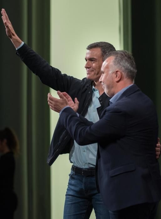 Mitin de Pedro Sánchez en Tenerife