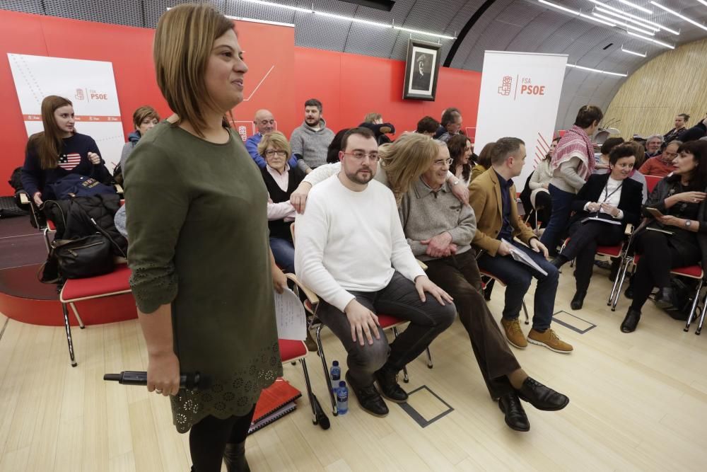 Asamblea abierta del PSOE en Oviedo