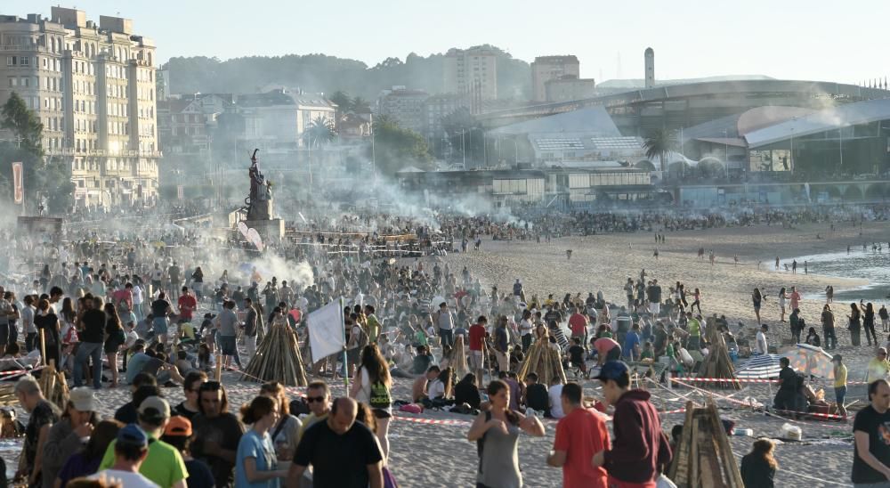La noche de San Juan A Coruña 2017