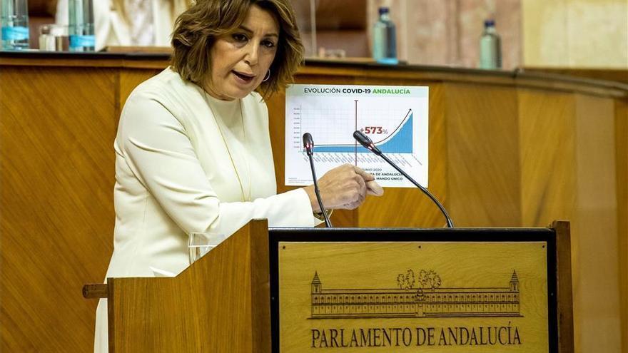 Susana Díaz , dispuesta a alcanzar un acuerdo sobre los Presupuestos