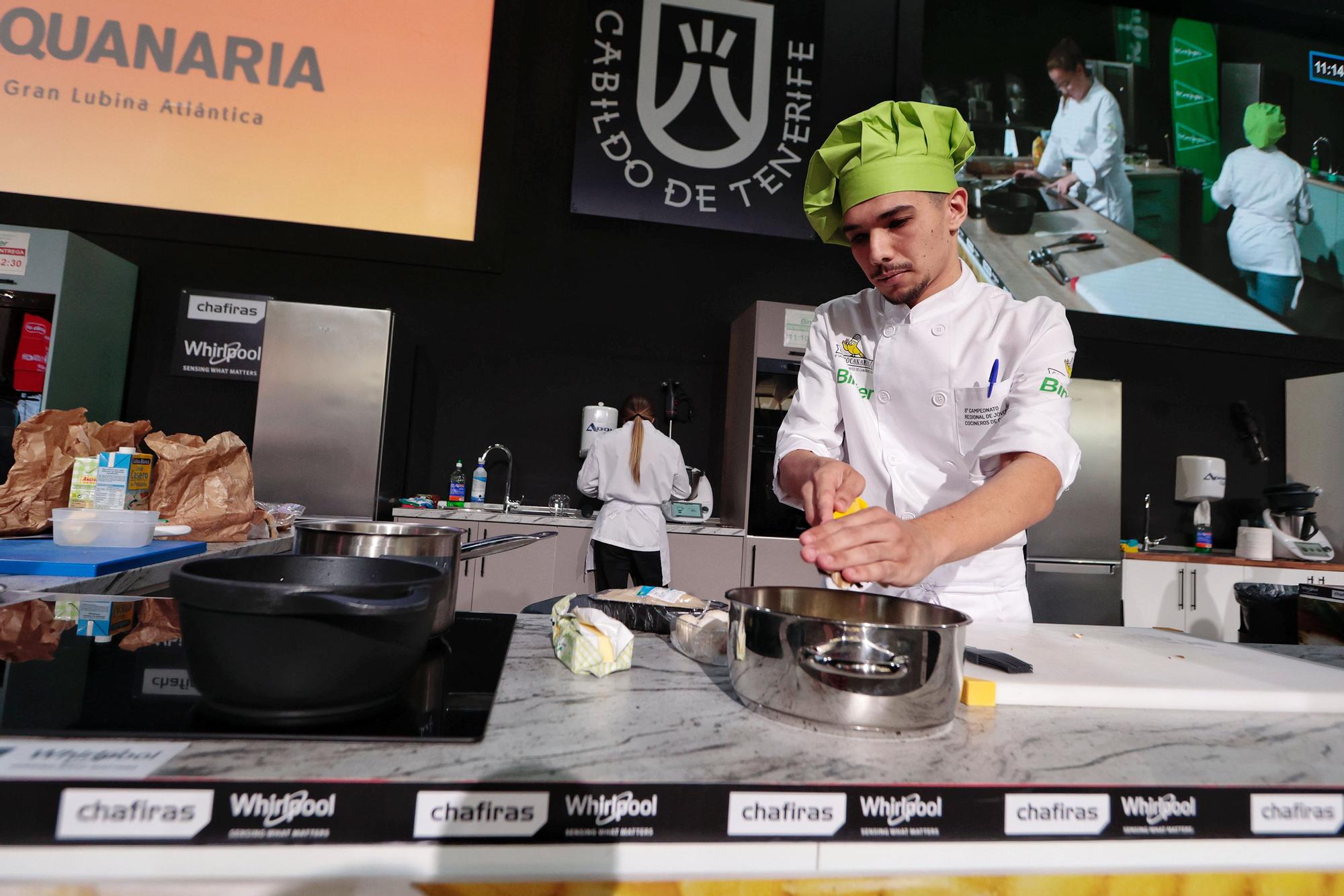 Concurso de Jóvenes Cocineros 2023 en GastroCanarias