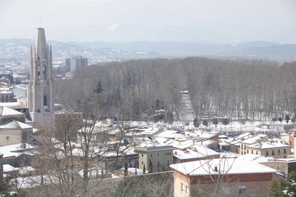 La nevada del març de 2010 a Girona