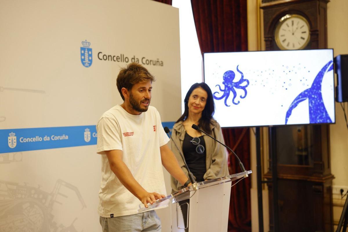 Guillermo Carracedo en la presentación de la XIII edición de Mar de Mares