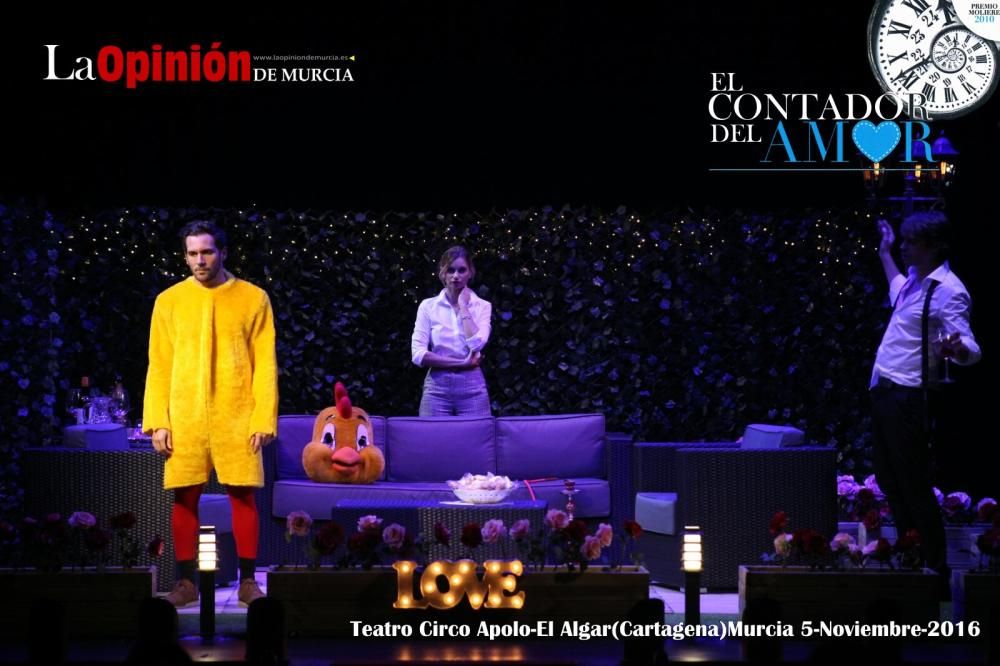 Obra de teatro "El contador del amor" en el Teatro