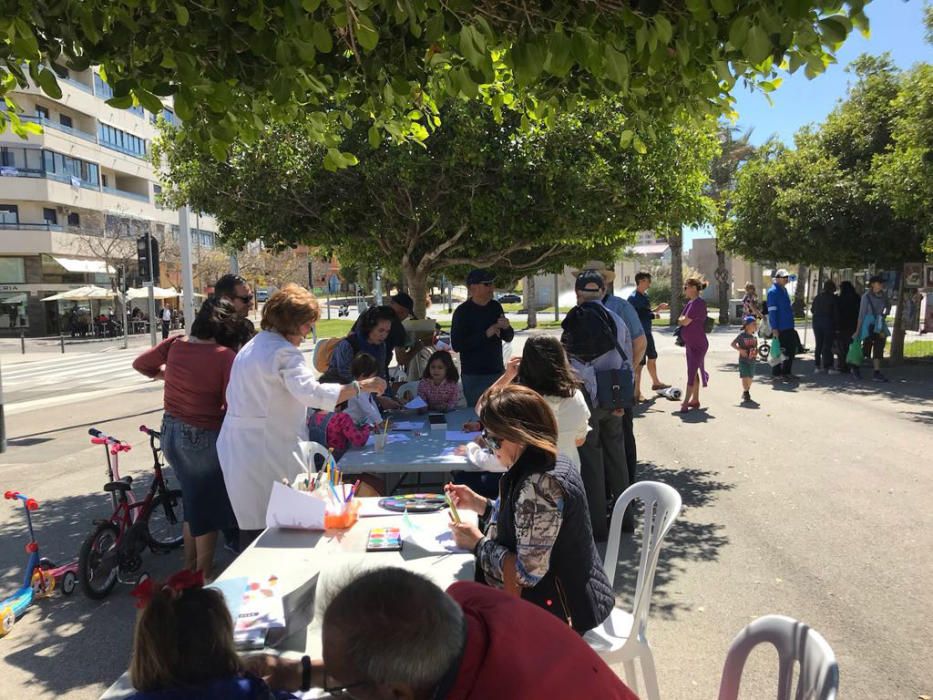 Encuentro de arte en el Bulevar del Pla