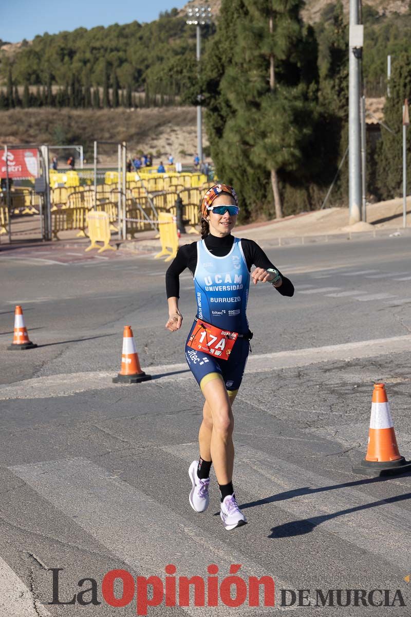 Campeonato Regional de Duatlón por relevos Súper Sprint en Calasparra (carrera a pie)