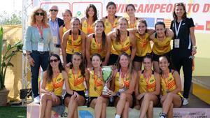 La selección catalana femenina logró el subcampeonato