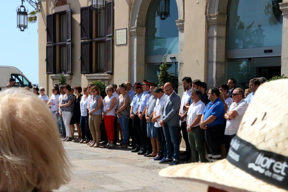 Minut de silenci a Lloret en record del jove italià mort en una discoteca