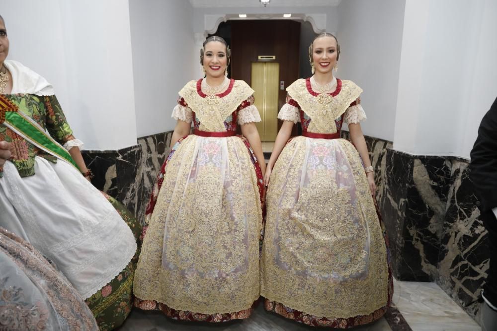 Marina Civera elige el azul 'atlantis' para su exaltación como fallera mayor 2019