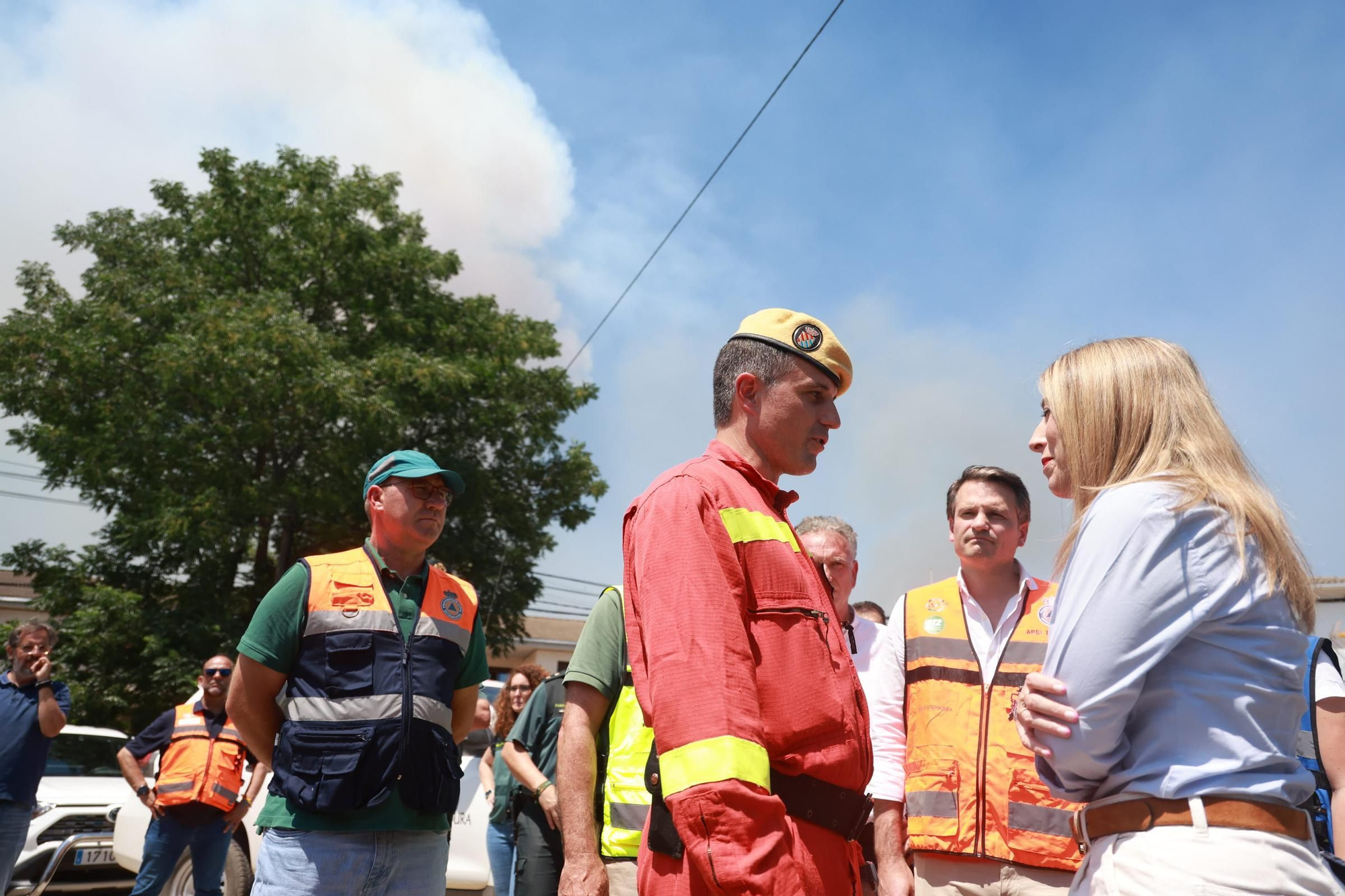 Fotogalería | Así se está desarrollando el incendio en Las Hurdes