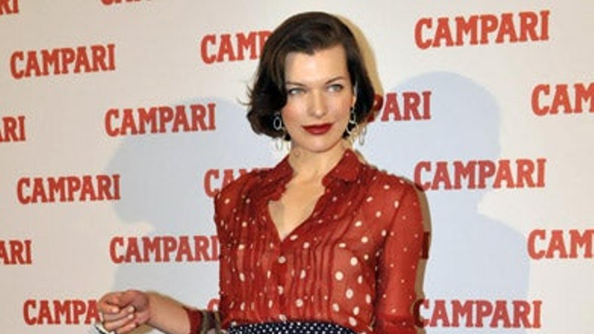 Milla Jovovich se viste de Prada