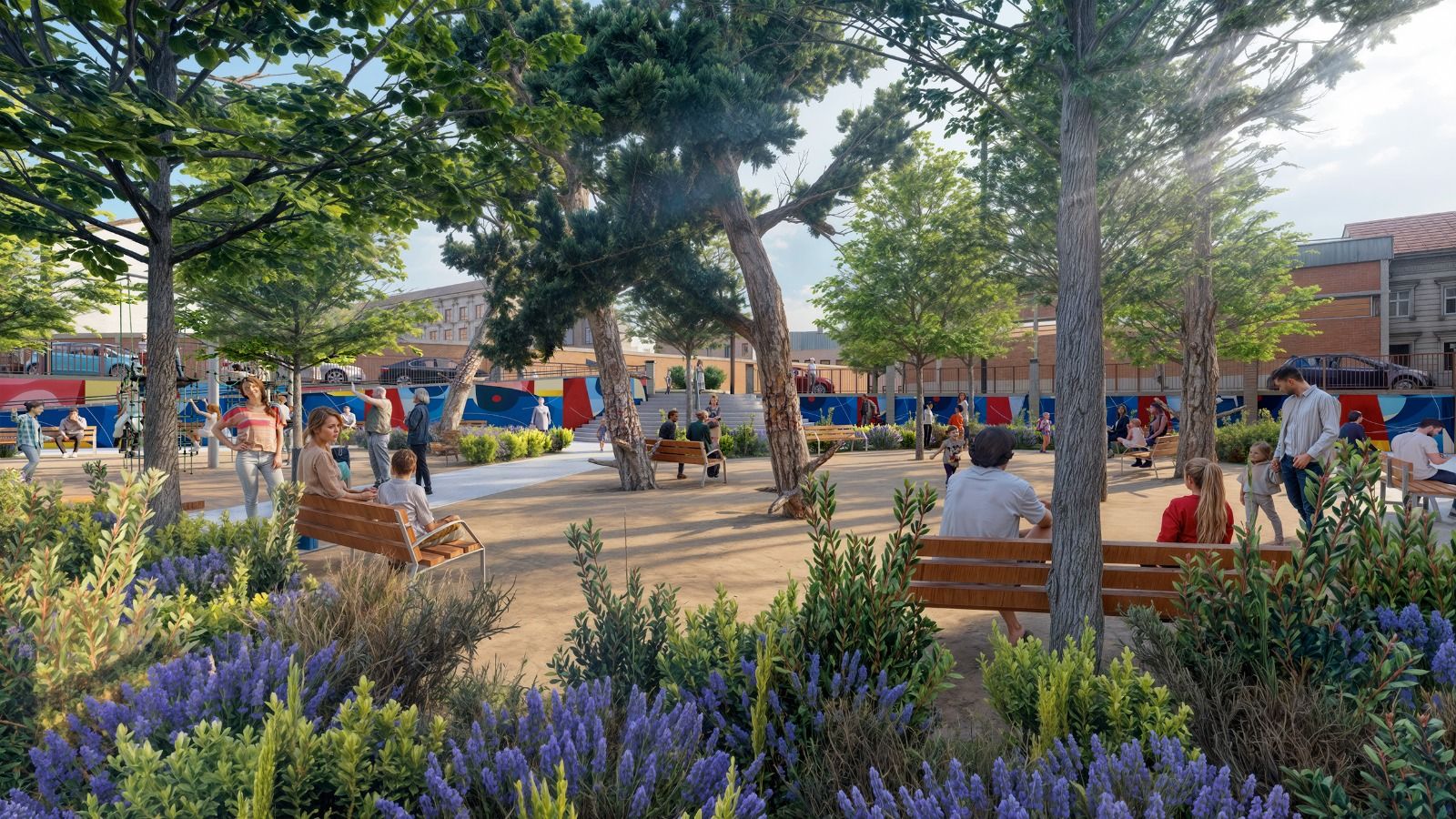 Así será la nueva plaza junto a La Zaragozana