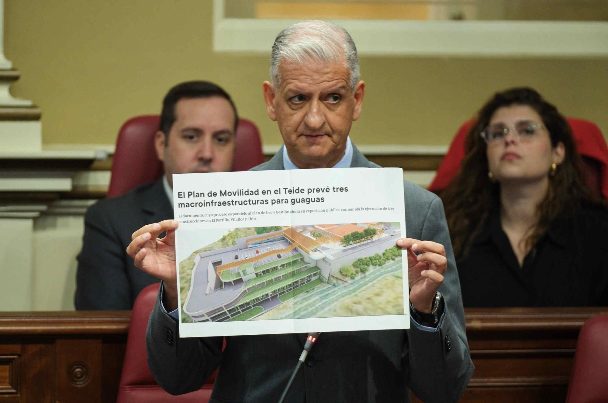 Pleno del Parlamento de Canarias (07/11/2023)