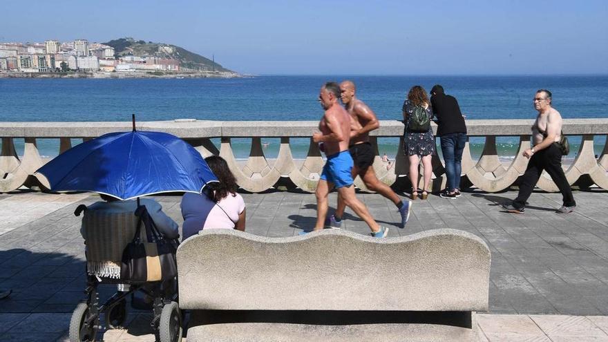 A Coruña recupera el tiempo veraniego este domingo con temperaturas de hasta 26 grados