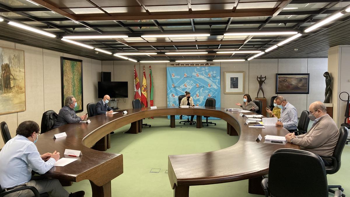 Reunión celebrada hoy por el Centro de Coordinación Operativa, Cecopi