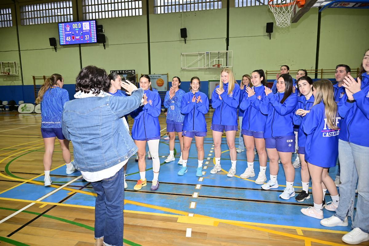 Galería | La presentación oficial del Fustecma Nou Bàsquet Femení Castelló en imágenes