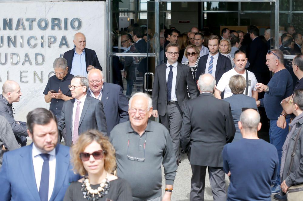 Funeral de Emilio Orta, presidente del Clúster de Automoción valenciano