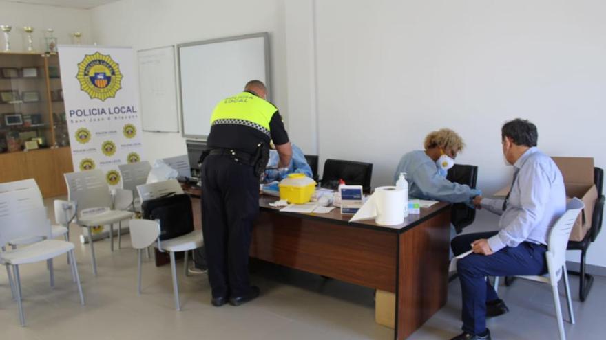 Un positivo por coronavirus en el Ayuntamiento de Sant Joan