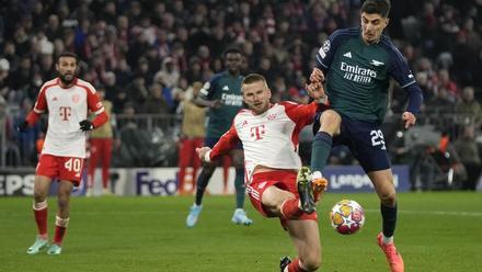 Bayern de Múnich - Arsenal, la vuelta de cuartos de final de la Champions League, en imágenes.