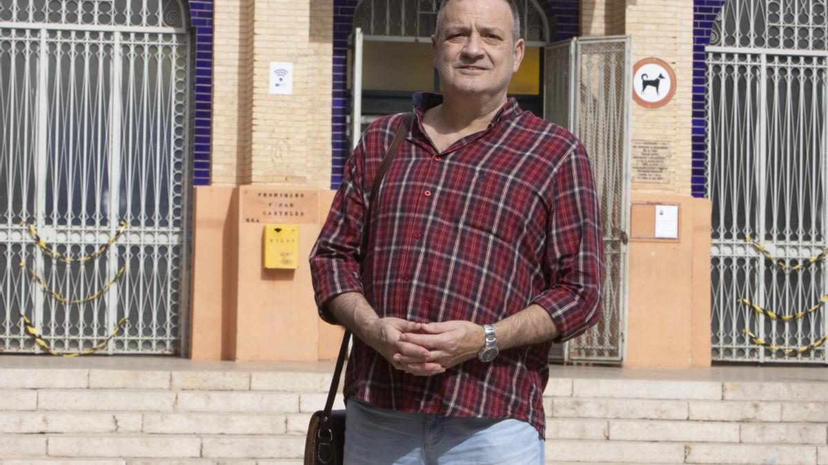 Enric Casassús, candidato a la alcaldía de Compromís en Carcaixent.