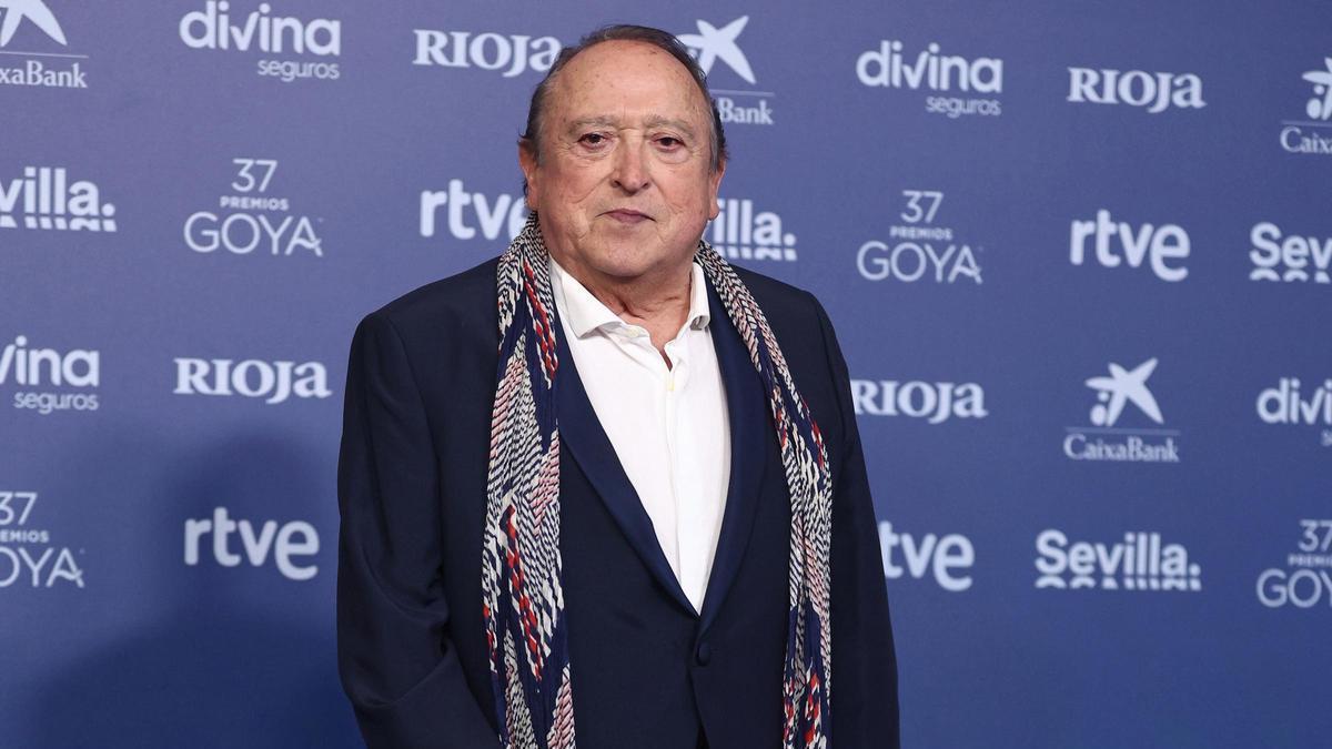 El actor aragonés Fernando Esteso, en una imagen de archivo.