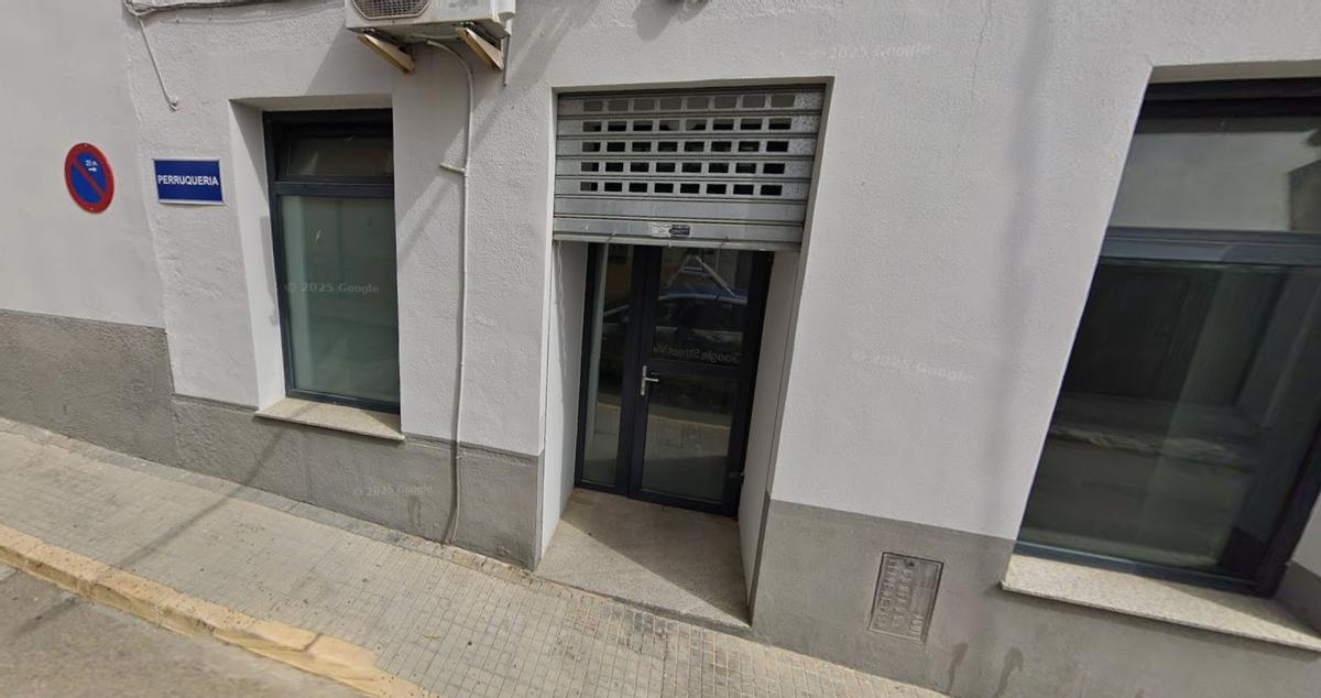 Local municipal de Benissuera donde se abrirá la tienda de alimentación.