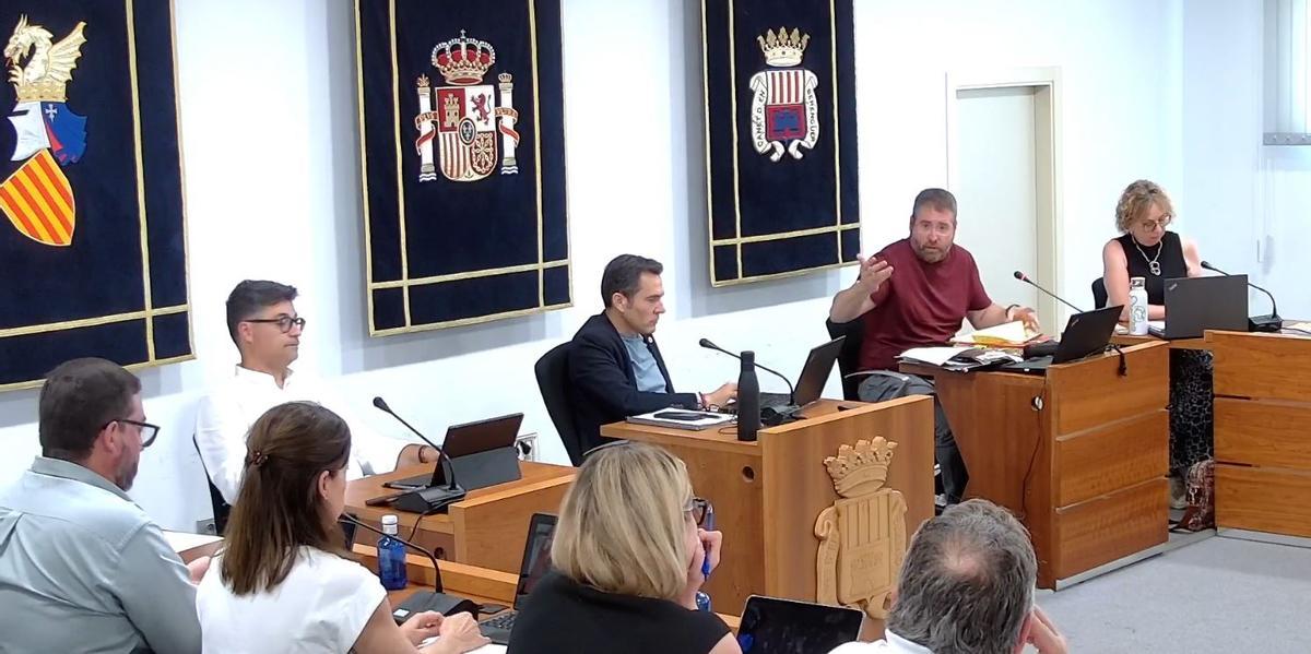 Un momento del pleno.