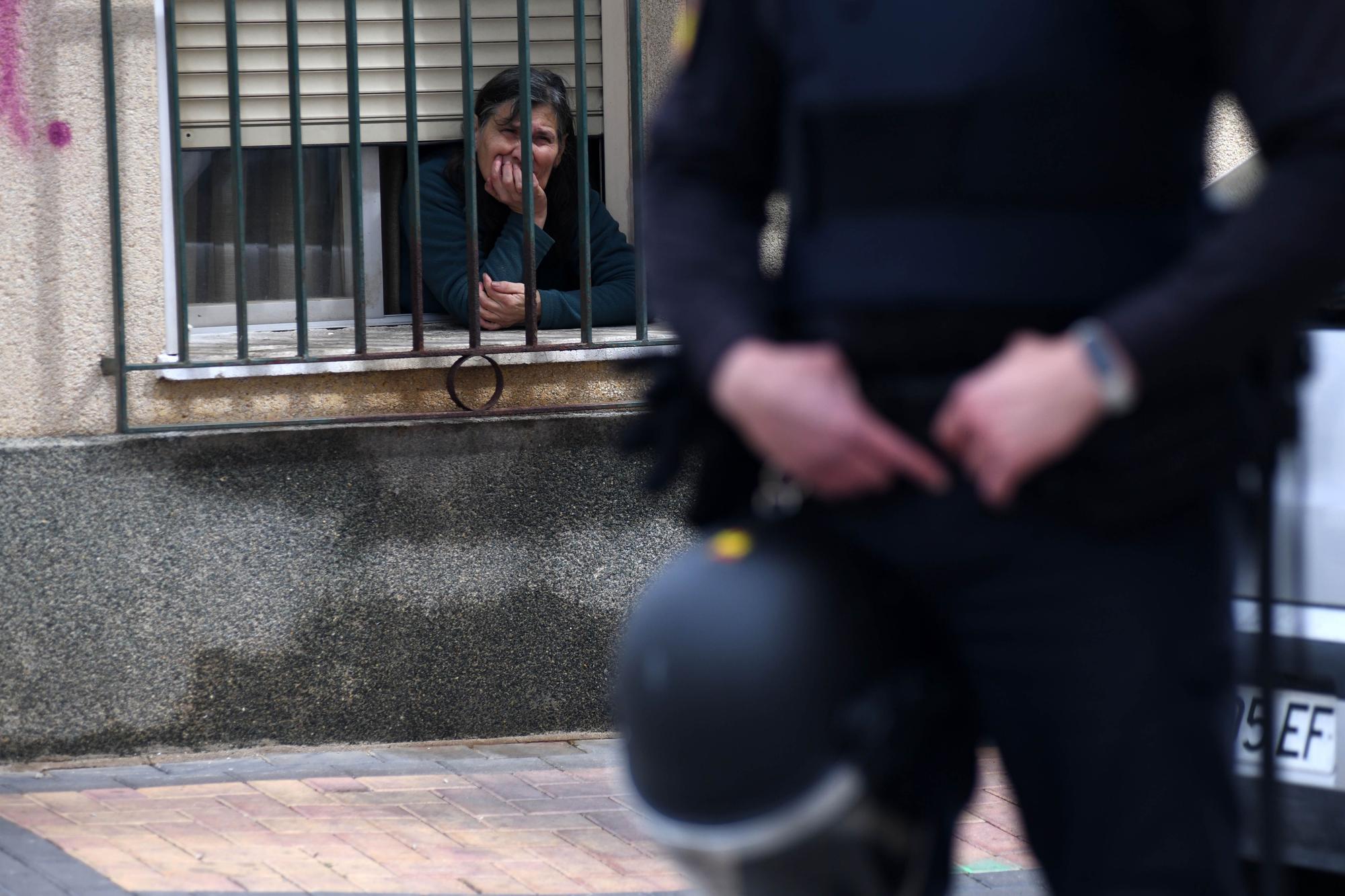 Golpe al cultivo de marihuana en el Espíritu Santo de Espinardo