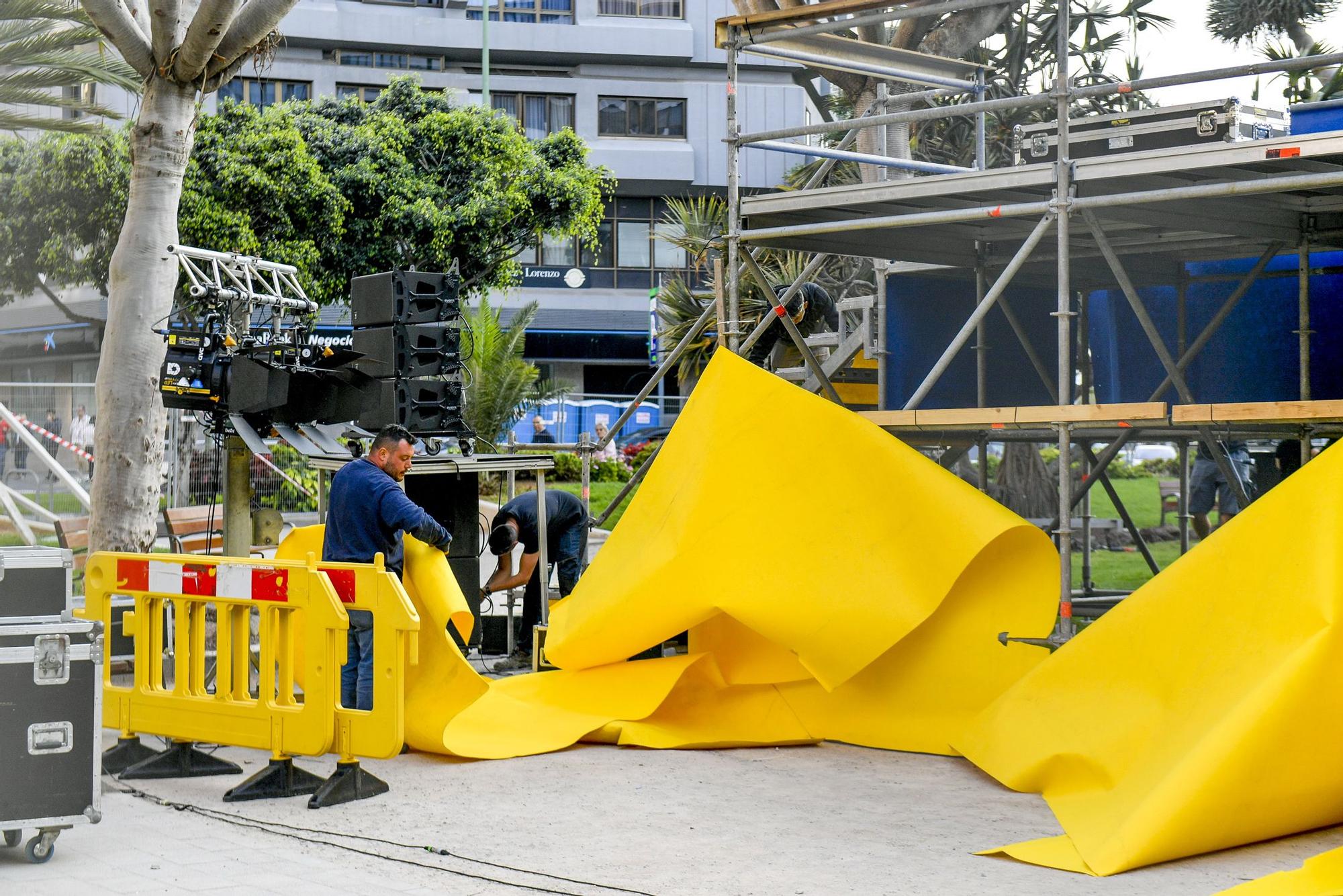 La ciudad vibró con la victoria de la UD Las Palmas contra el Cartagena