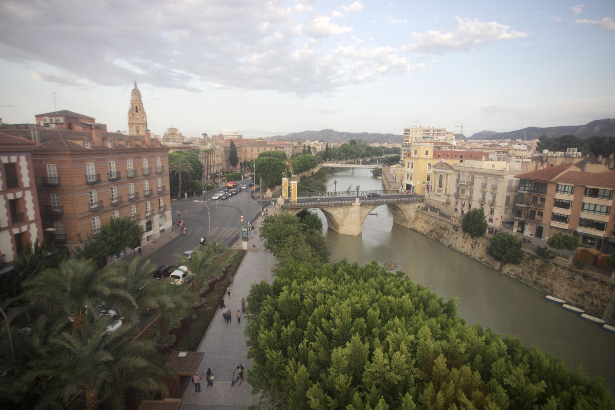 Las vistas de la noria de Murcia