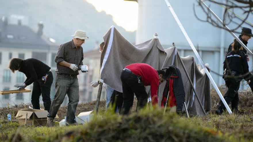 Localizan restos humanos en un descampado de Ourense