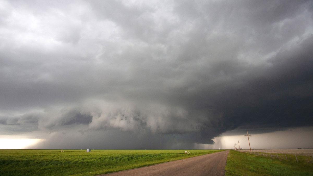 Lluvias y tormentas en la península por la entrada de aire frío.