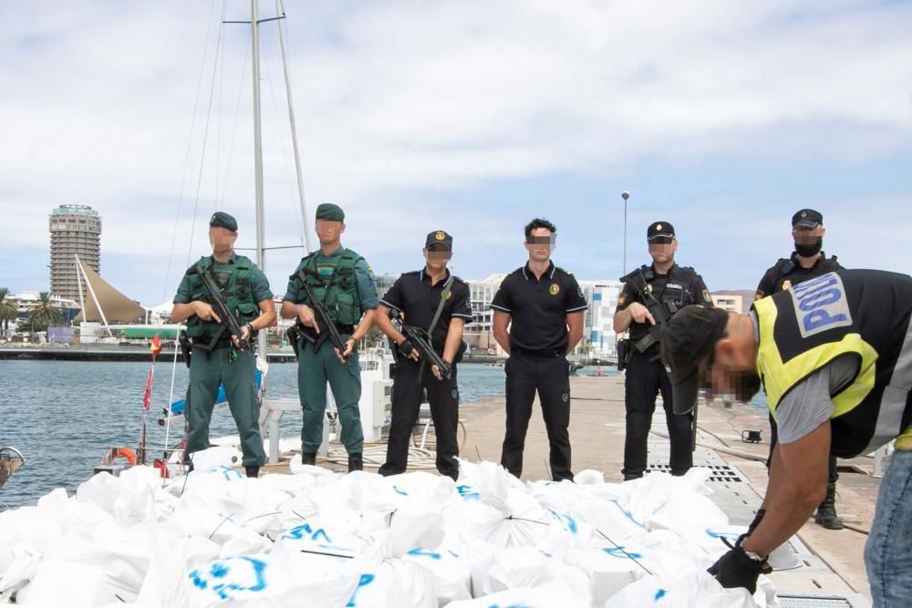 Interceptado un narcovelero