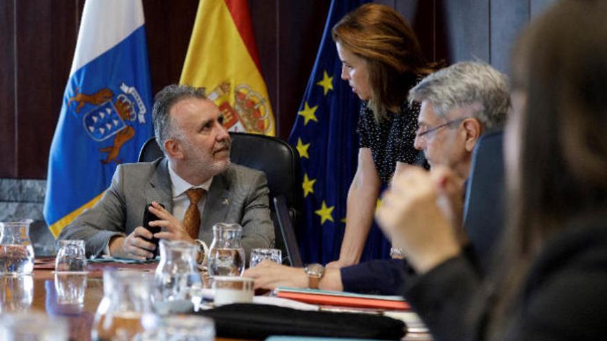 Reunión del Consejo de Gobierno de Canarias.