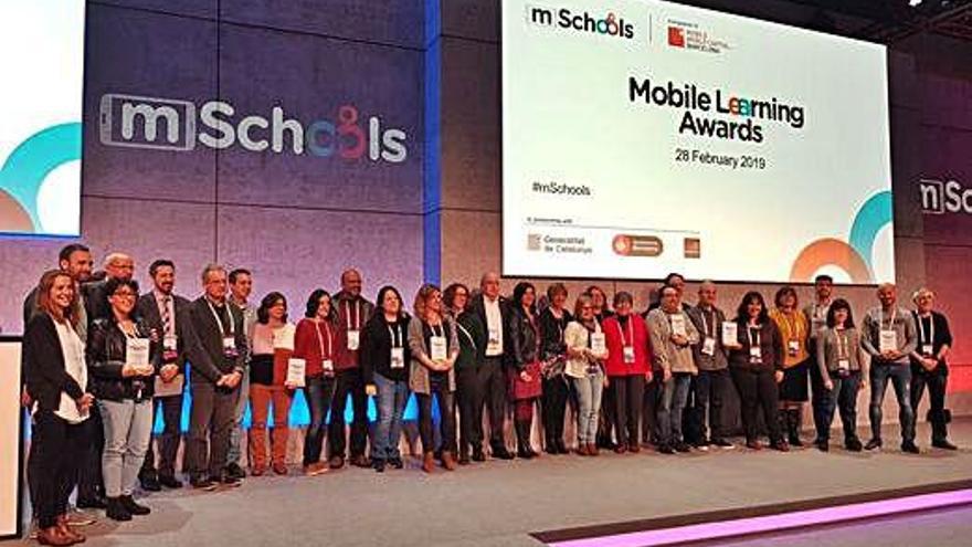 Els «Mobile Learning Awards» premien una escola de Palafrugell