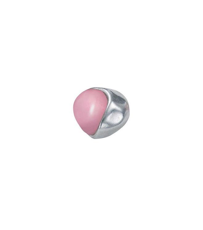 Bola intercambiable murano rosa de Unode50. (Precio: 29 euros)