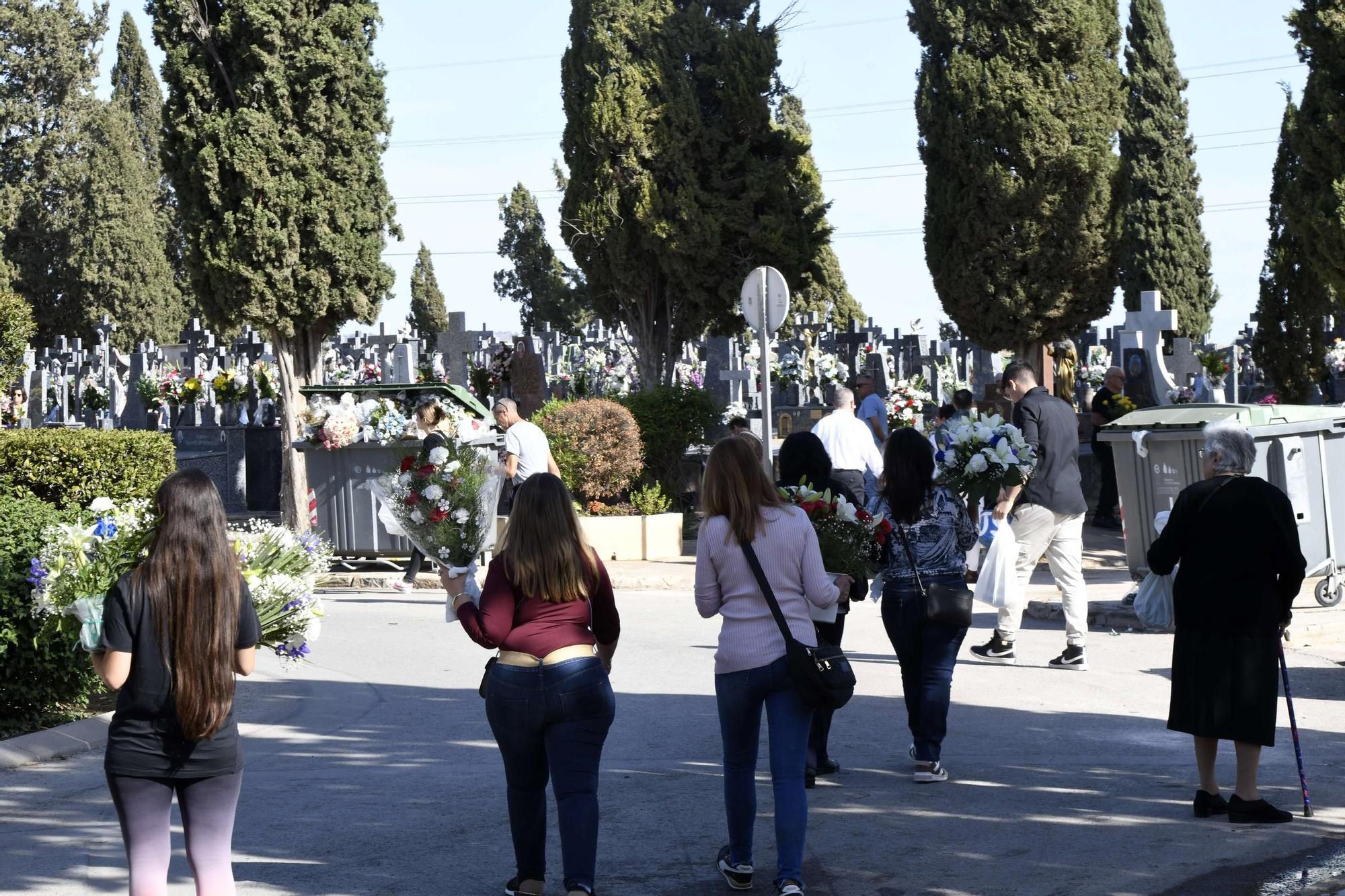 Cementerios de Murcia en el Día de Todos los Santos.