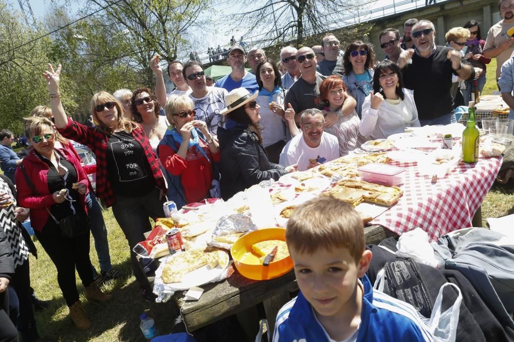 Jira en el pantano de Trasona