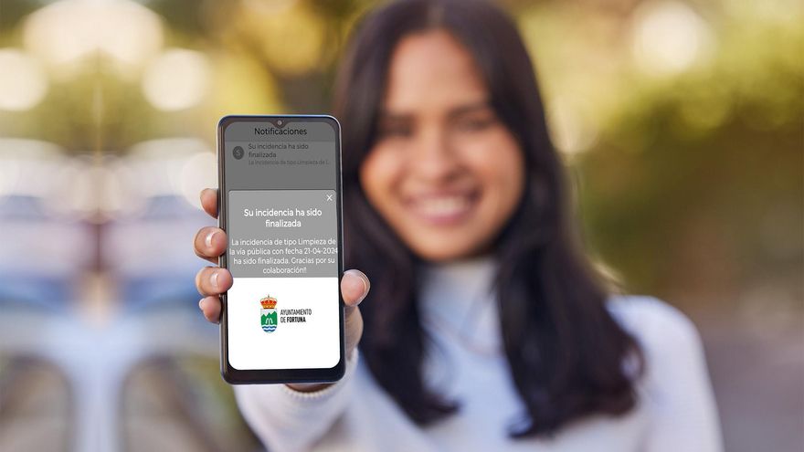 La App ‘Fortuna Sostenible’ incorpora avisos sobre limpieza viaria