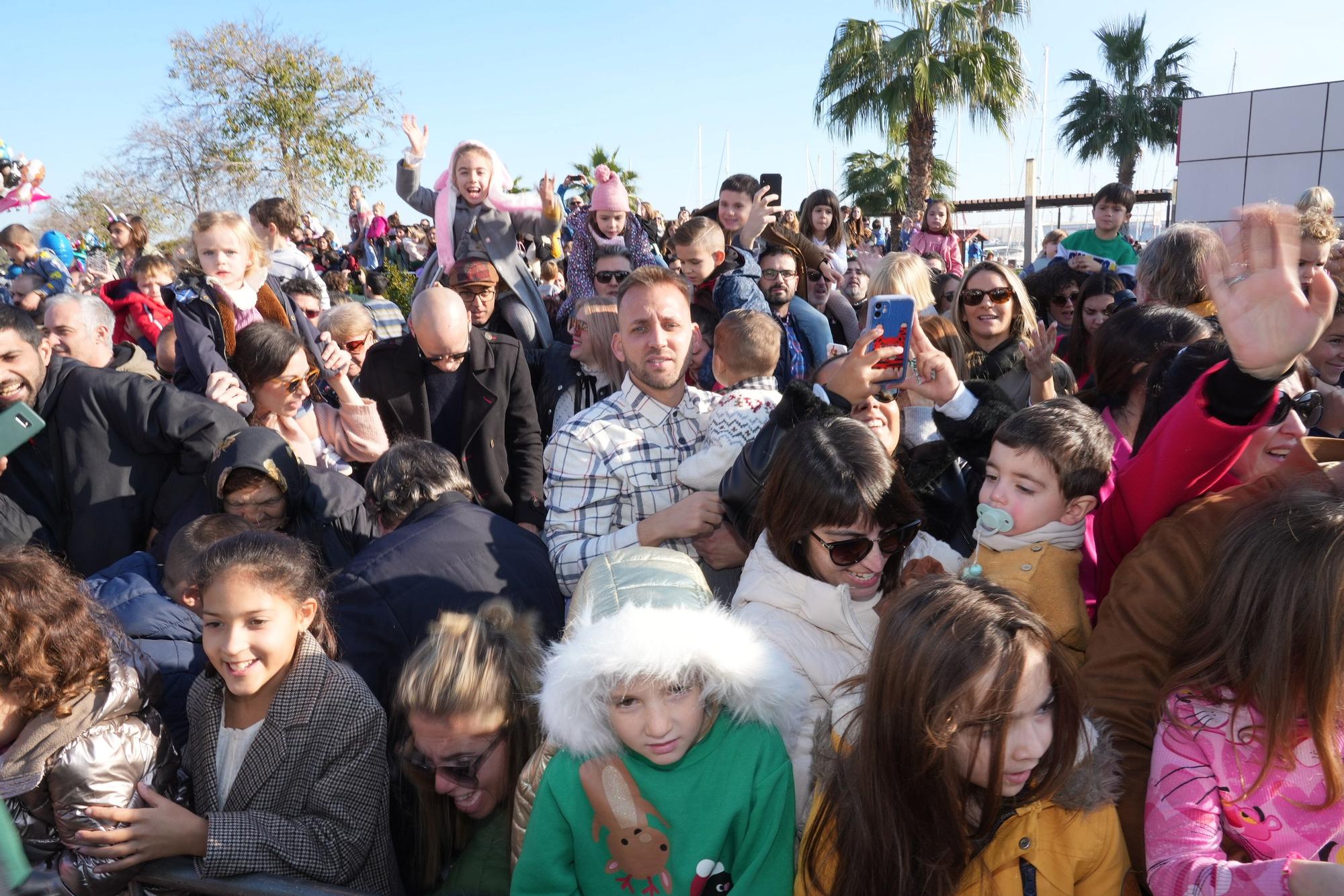 Las mejores imágenes de la llegada de los Reyes Magos a Castellón