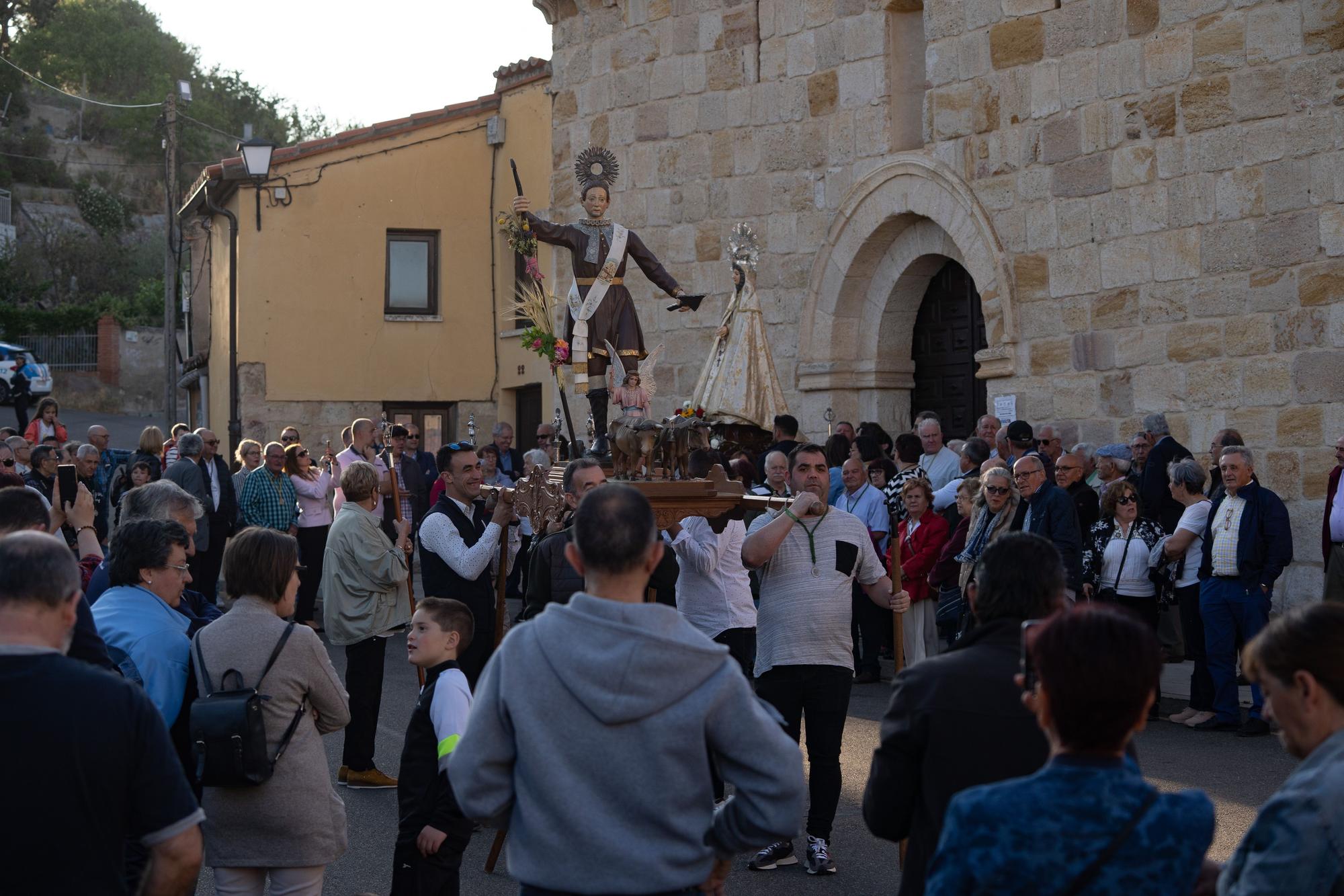 Procesión de San Isidro Labrador en Zamora capital