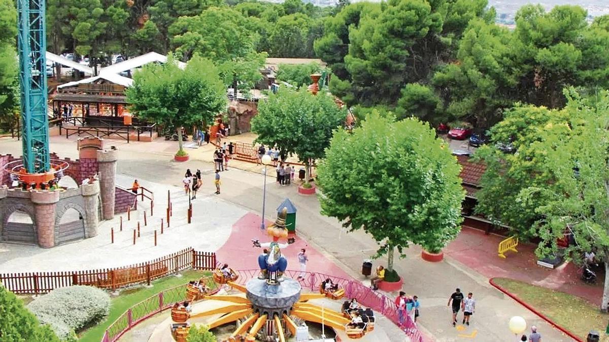 El Parque de Atracciones de Zaragoza, en una imagen de archivo