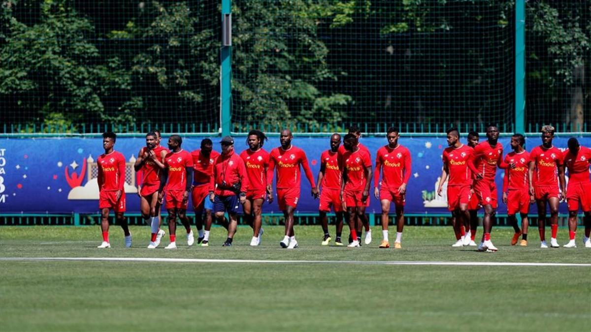 Penúltimo entrenamiento de la selección de Panamá, antes de medirse a Túnez