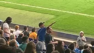 El Espanyol se pronuncia sobre el saludo fascista de un aficionado