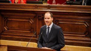 El portavoz del PP en el Parlament, Juan Fernández.