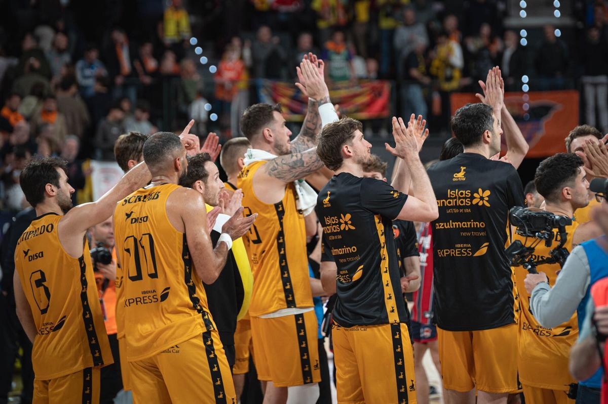 Copa del Rey, partido de cuartos de final del CB Canarias contra el Kosner Baskonia