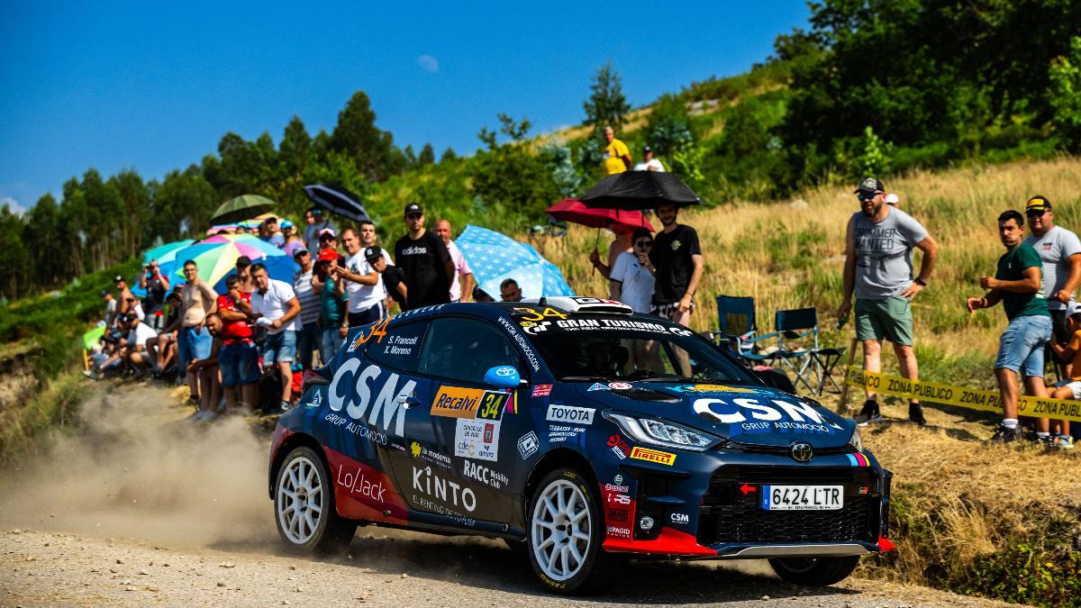 Francolí, ganador en el Rally Rías Baixas