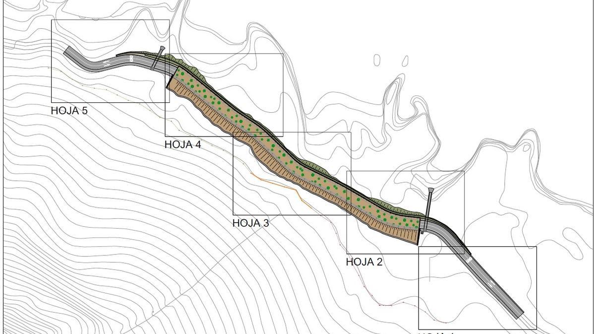 Proyecto del falso túnel de Pie de Bascos