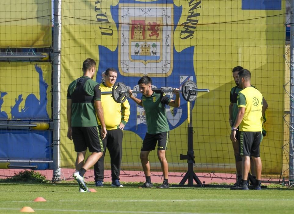 Entrenamiento de la UD Las Palmas