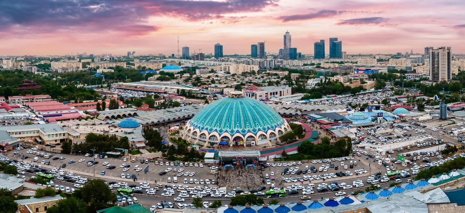 Chorsu Bazaar en Taskent.